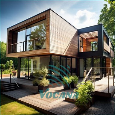 Panou din lemn WPC în aer liber